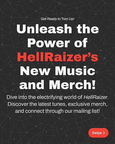 I appreciate your support! Search for HellRaizer on streaming services 🙏