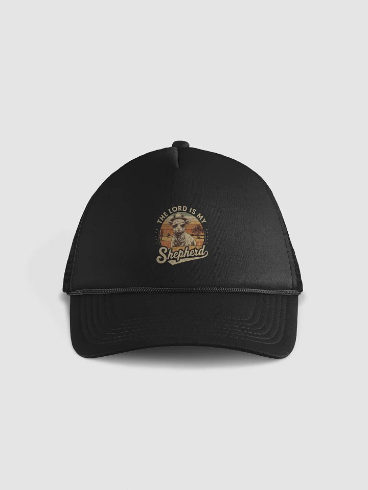 The Lord is my Shepherd Shepherd Foam Trucker Hat product image (1)