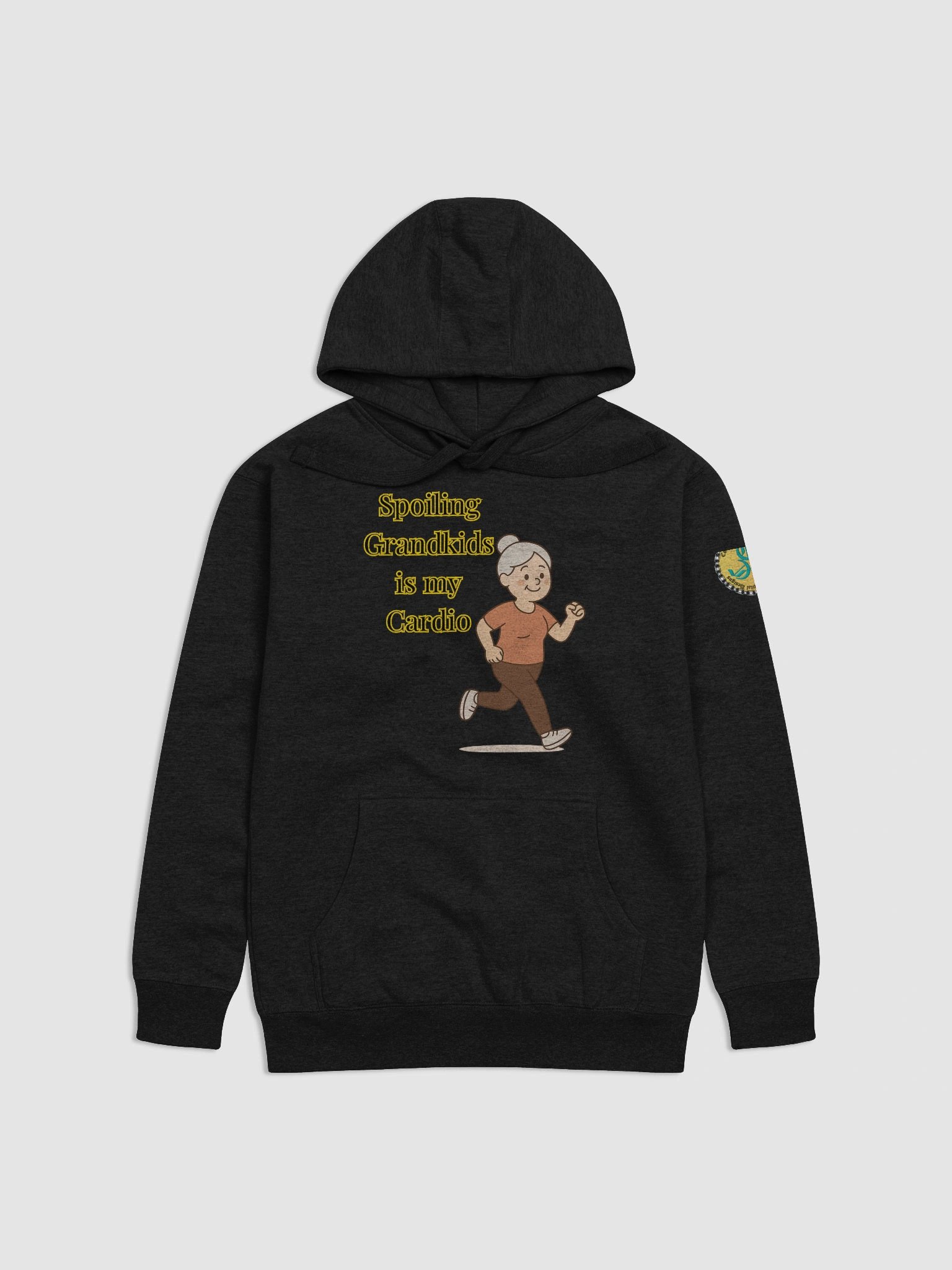 Spoiling Grandkids is my Cardio (Female) Cotton Heritage Unisex Premium Hoodie product image (9)