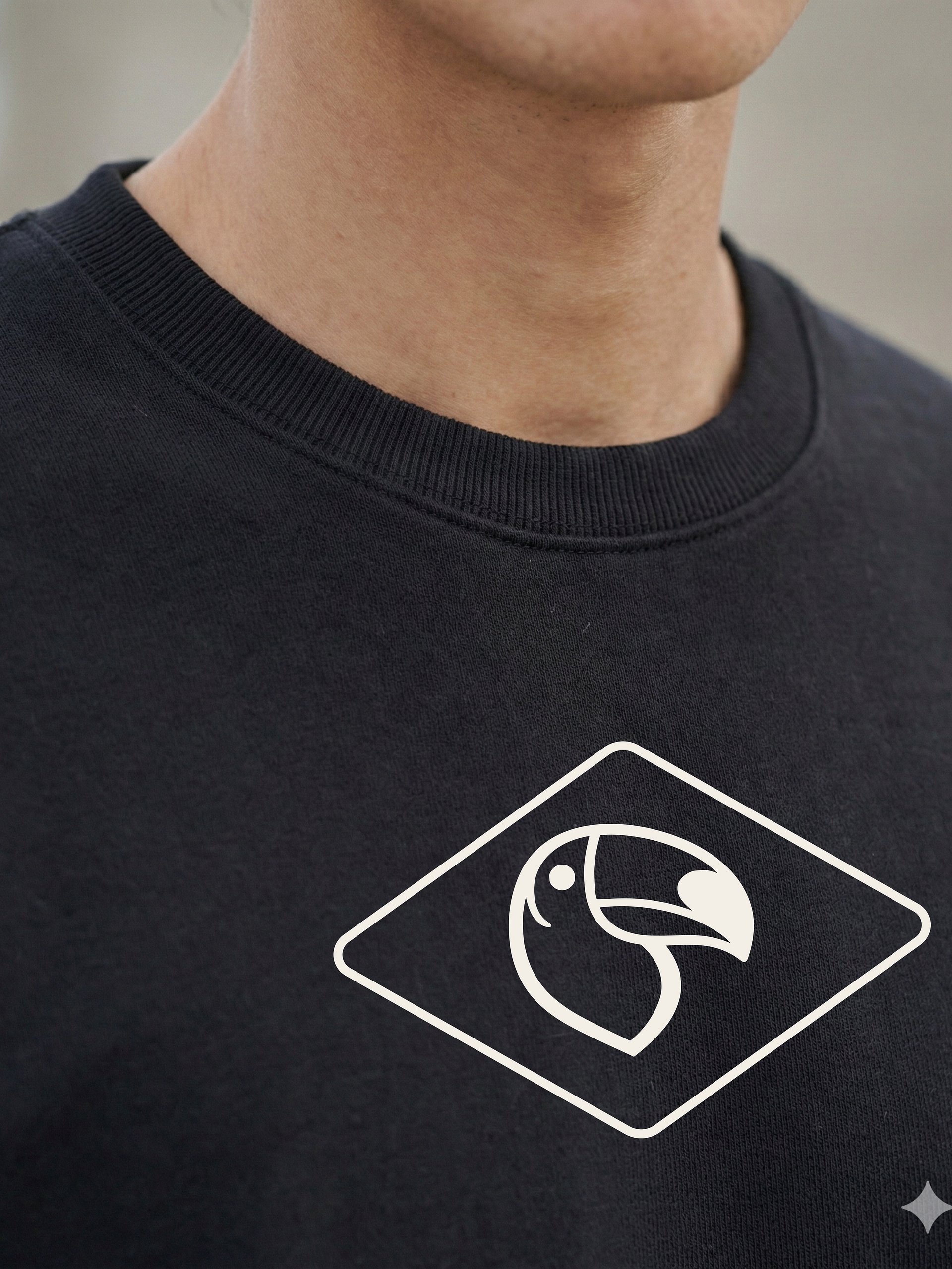 Toucan Icon Sweatshirt — Coastal Minimal product image (5)