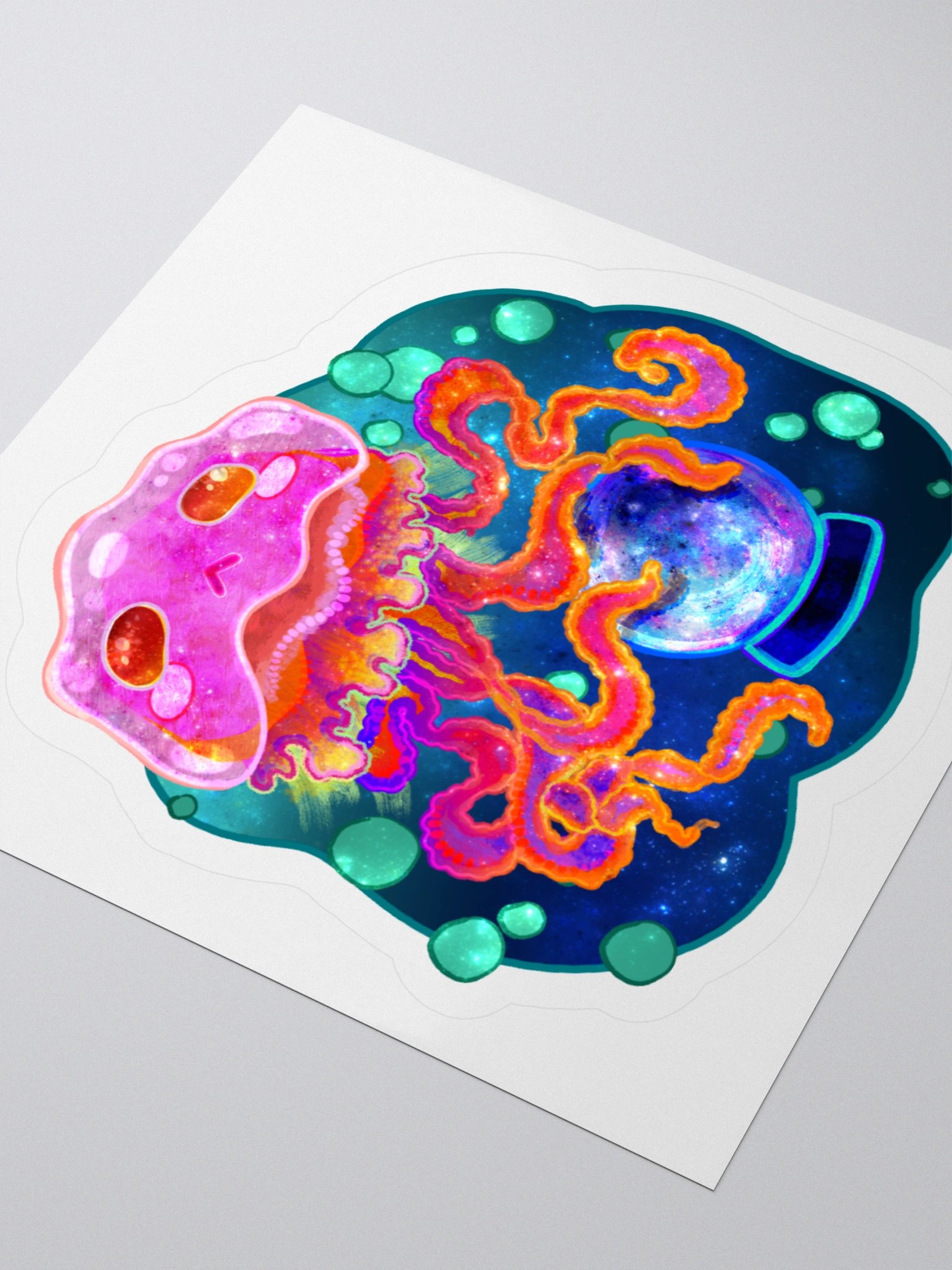 Pondering Jelly Sticker product image (9)