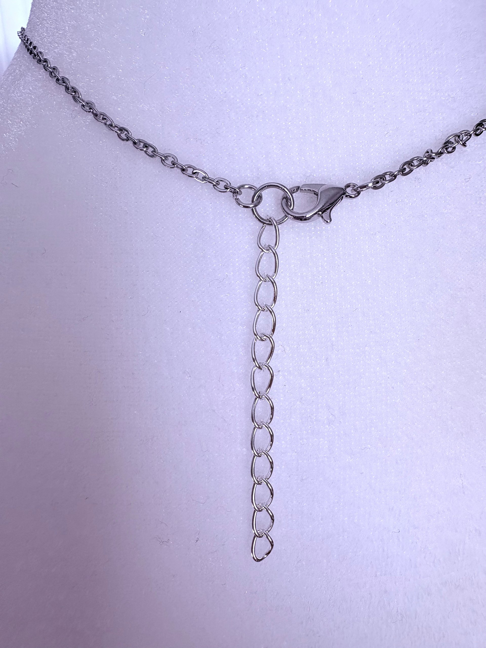 MFD-00250 | Whale Watching Heart-Shaped Pendant Necklace | Handmade Jewelry by Monique Faella Designs™ product image (5)