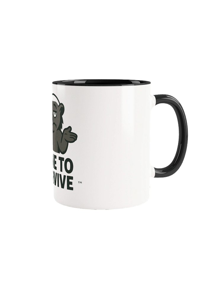 Nine to Survive Logo Mug: Original NTS Badger Coffee Mug product image (9)