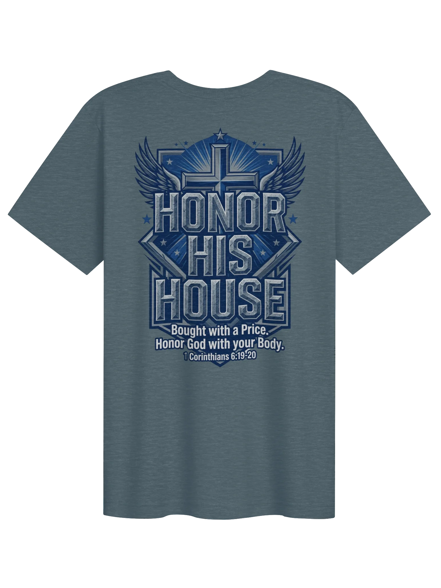 Unisex His House "Honor His House" T-Shirt by His House