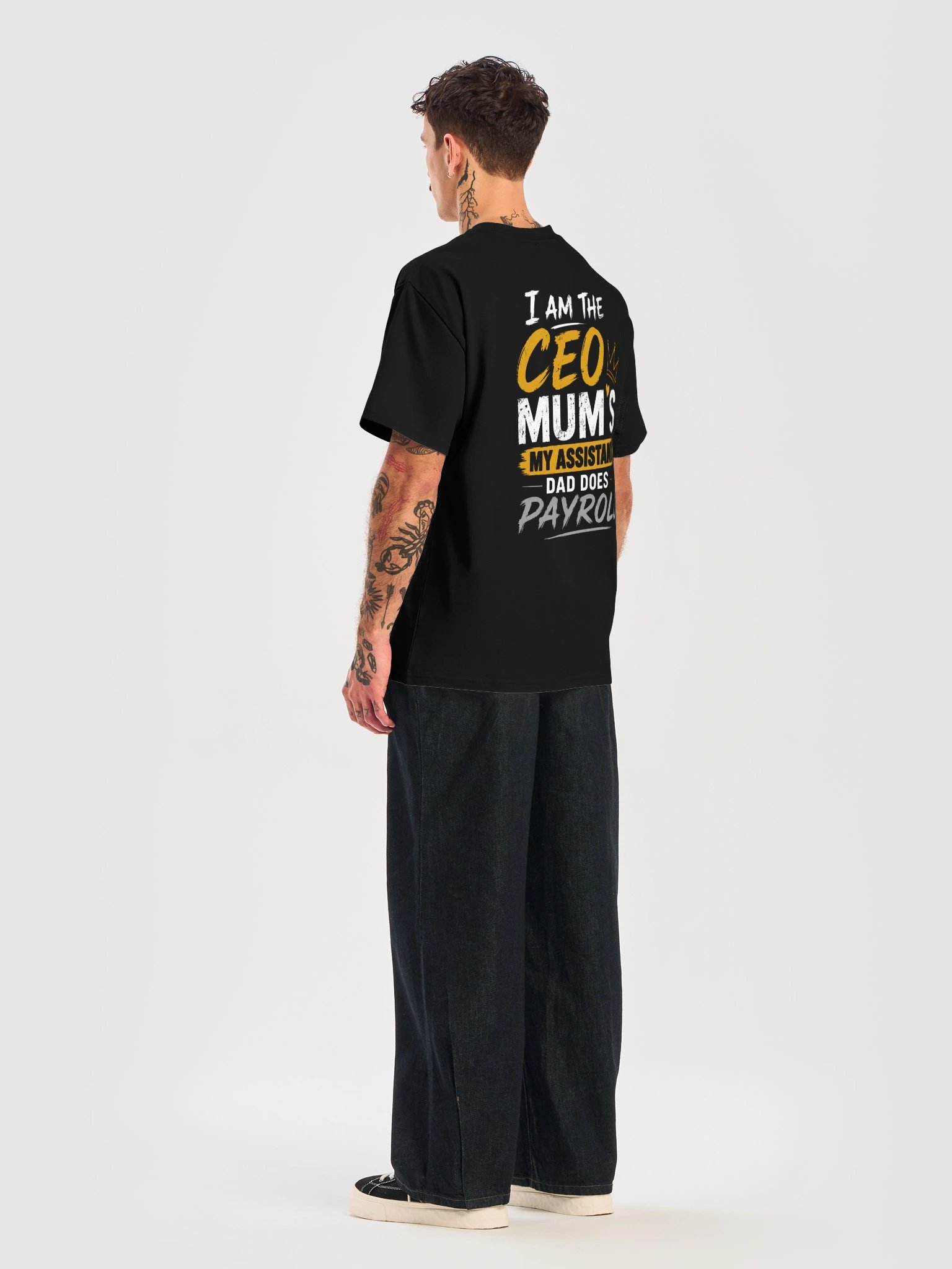 CEO Mum's Assistant – Dad Does Payroll T-Shirt product image (3)