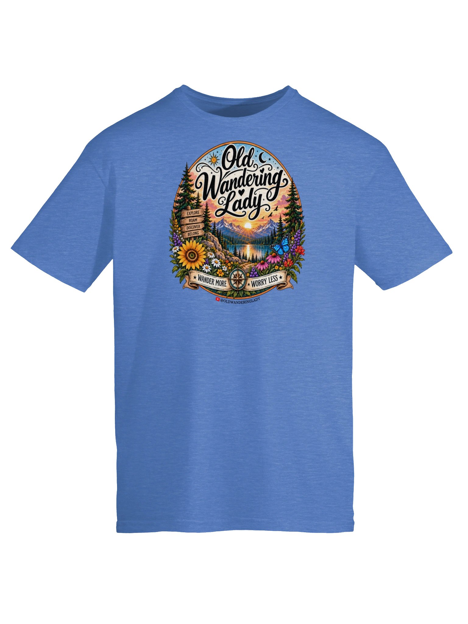 Old Wandering Lady Tee product image (5)