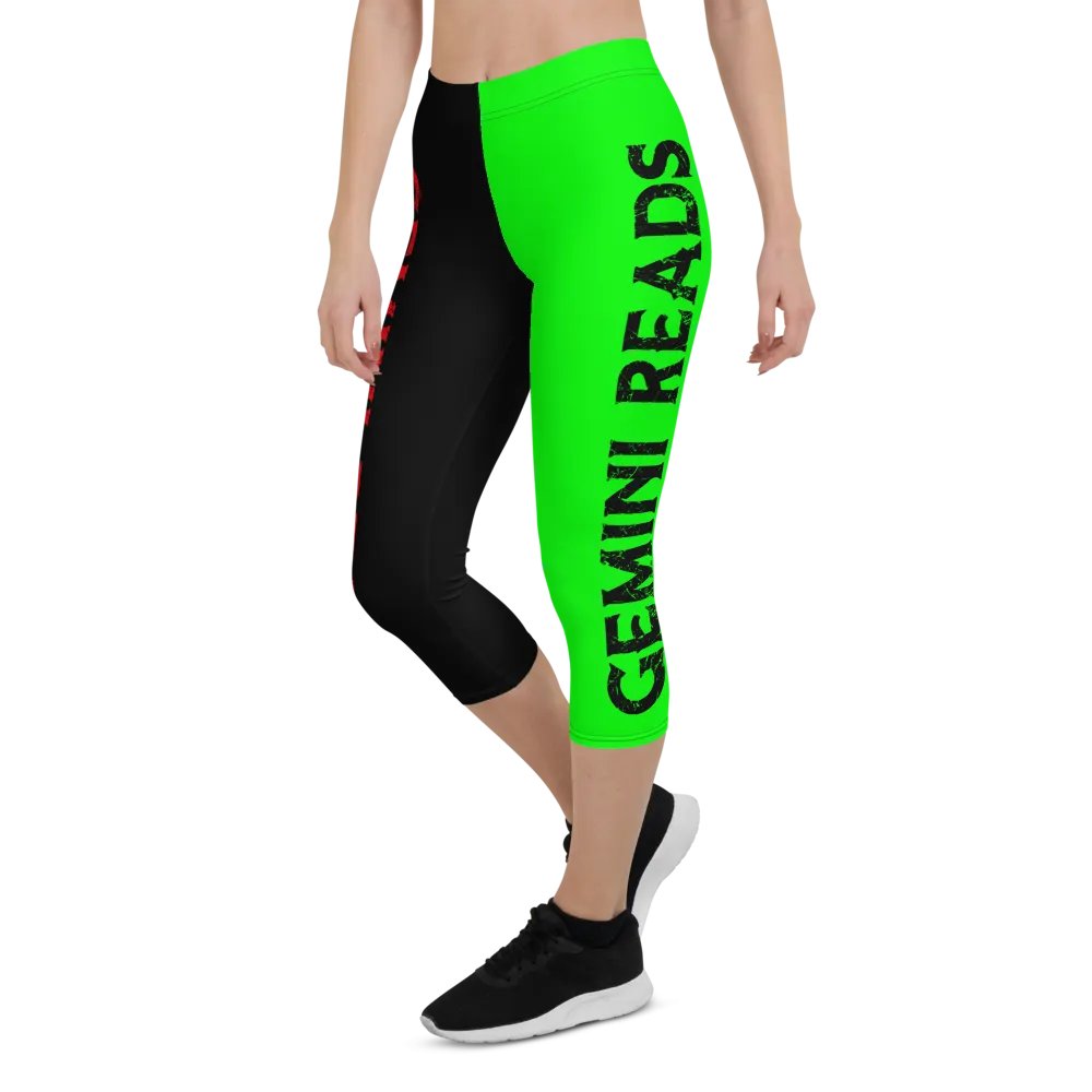 Capri Two Tone Leggings Version 2 product image (6)