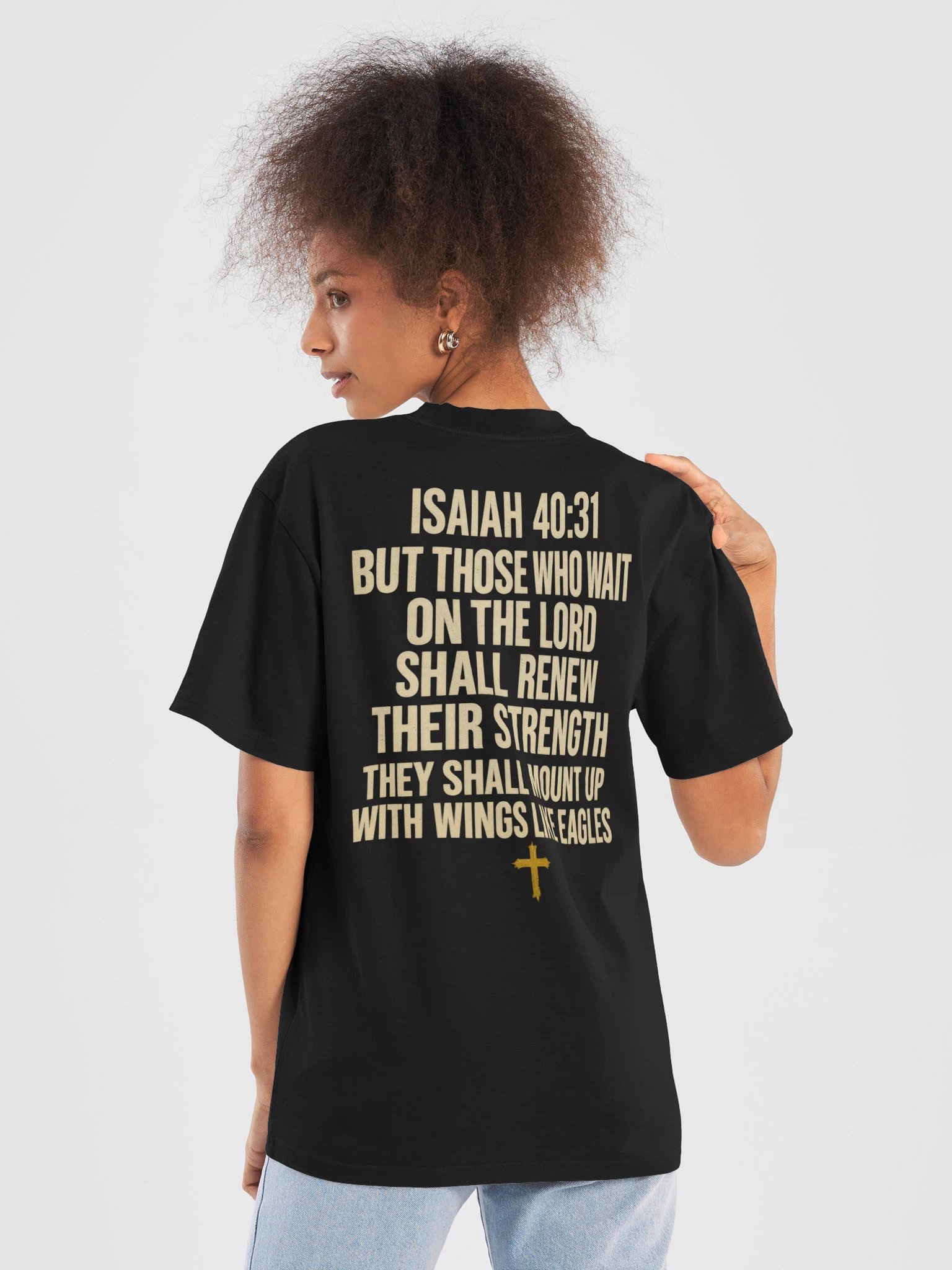 Renewed Strength T-Shirt — Isaiah 40:31 product image (6)
