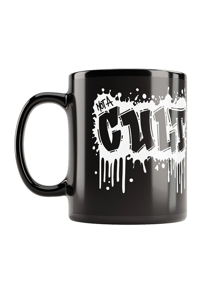 Black Mug With White Cult Logo product image (2)