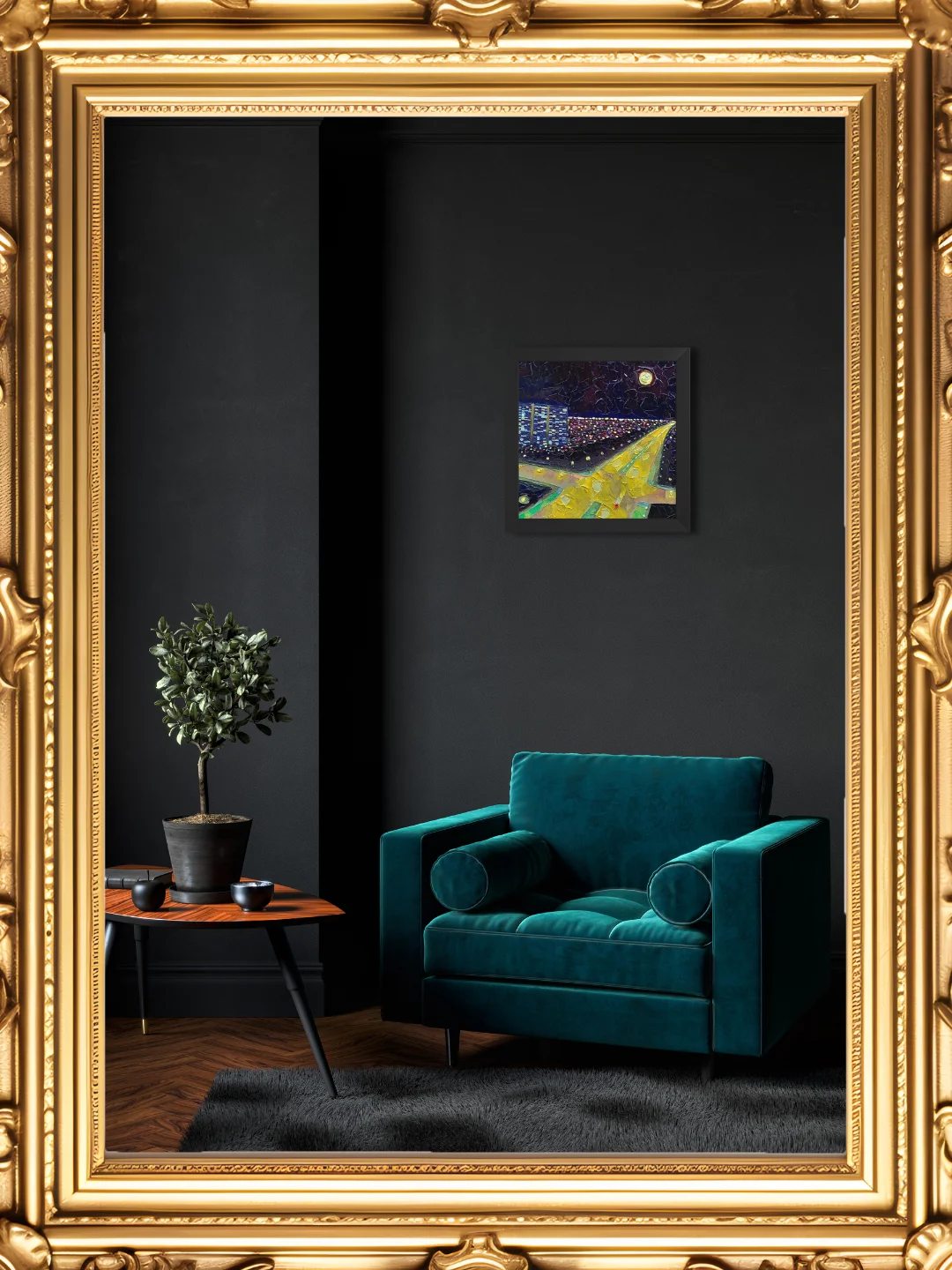 The Vein Of The City Framed Print product image (3)