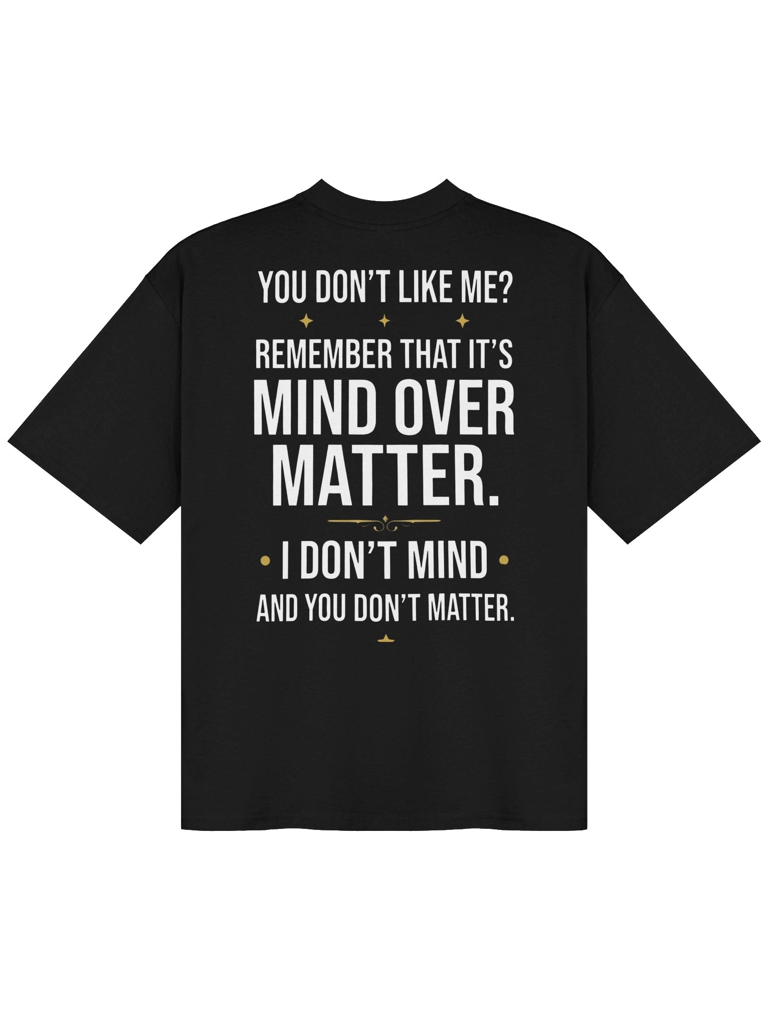 Mind Over Matter Attitude Design product image (1)
