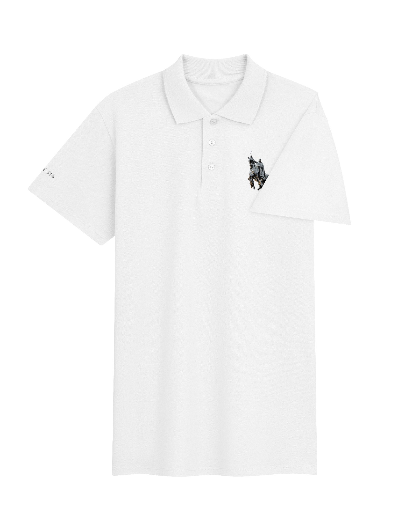Apotheosis Embroidered Polo - White product image (4)