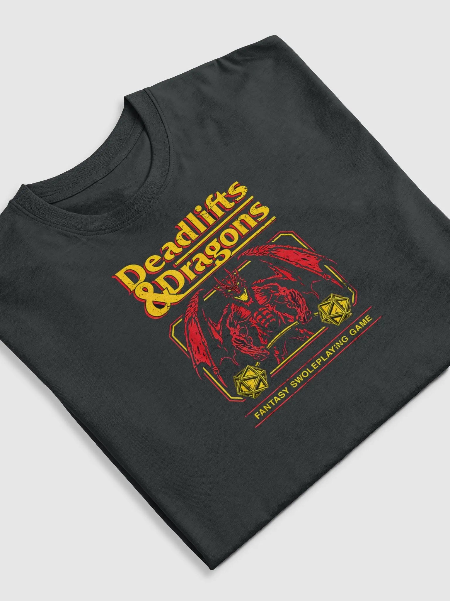 Deadlifts & Dragons Tee product image (5)