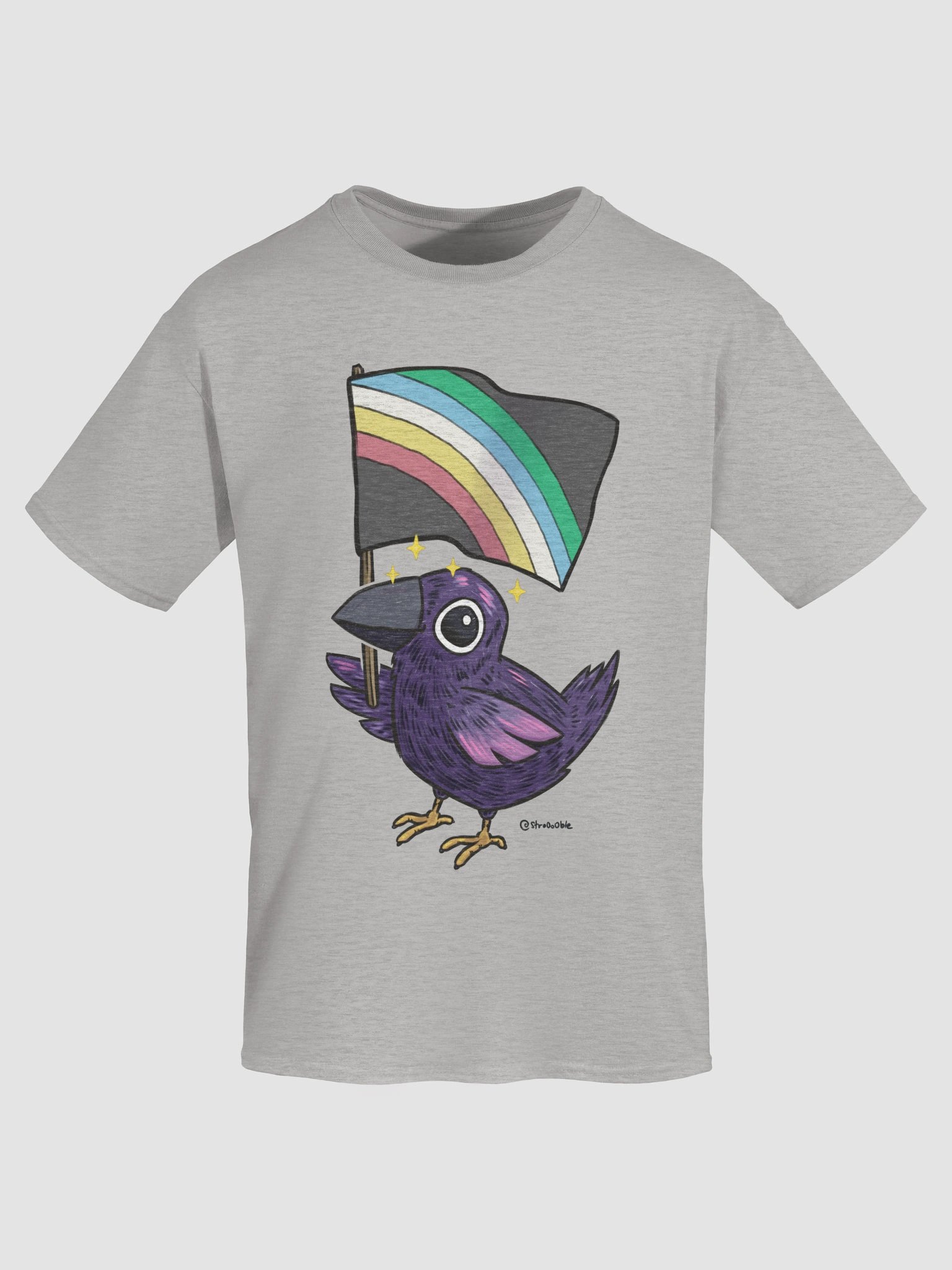 t-shirt : crow pride - disability product image (4)