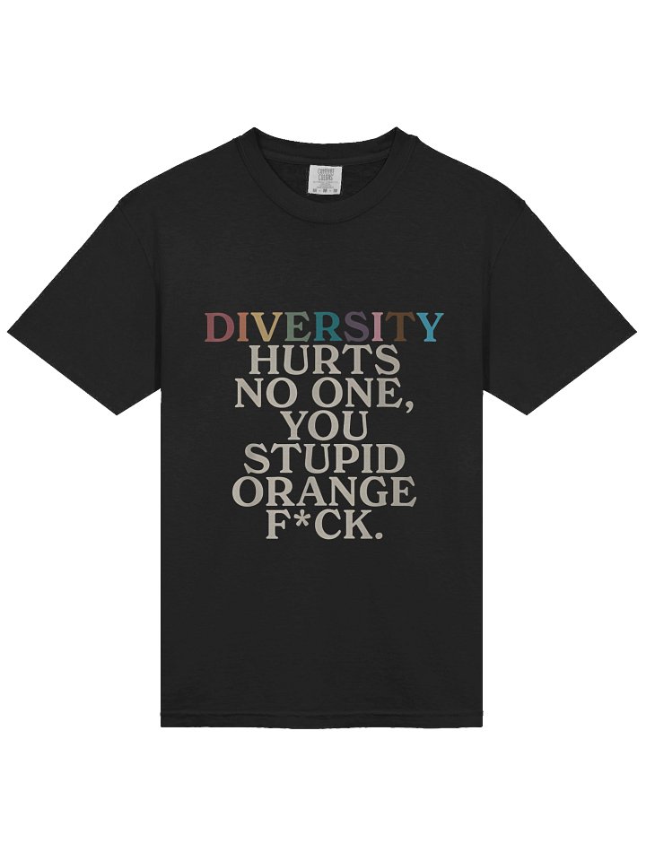Diversity Hurts No One You Stupid Orange Fuck Shirt product image (2)