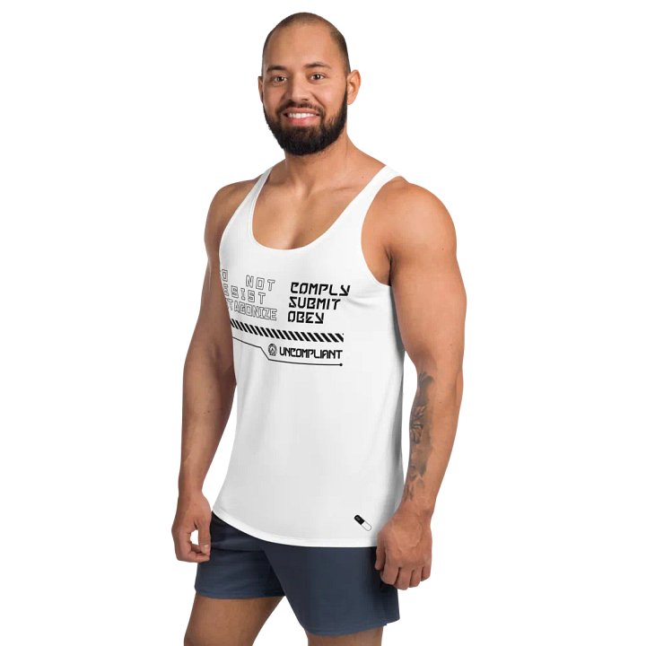 The Statement Tank Top - White product image (2)