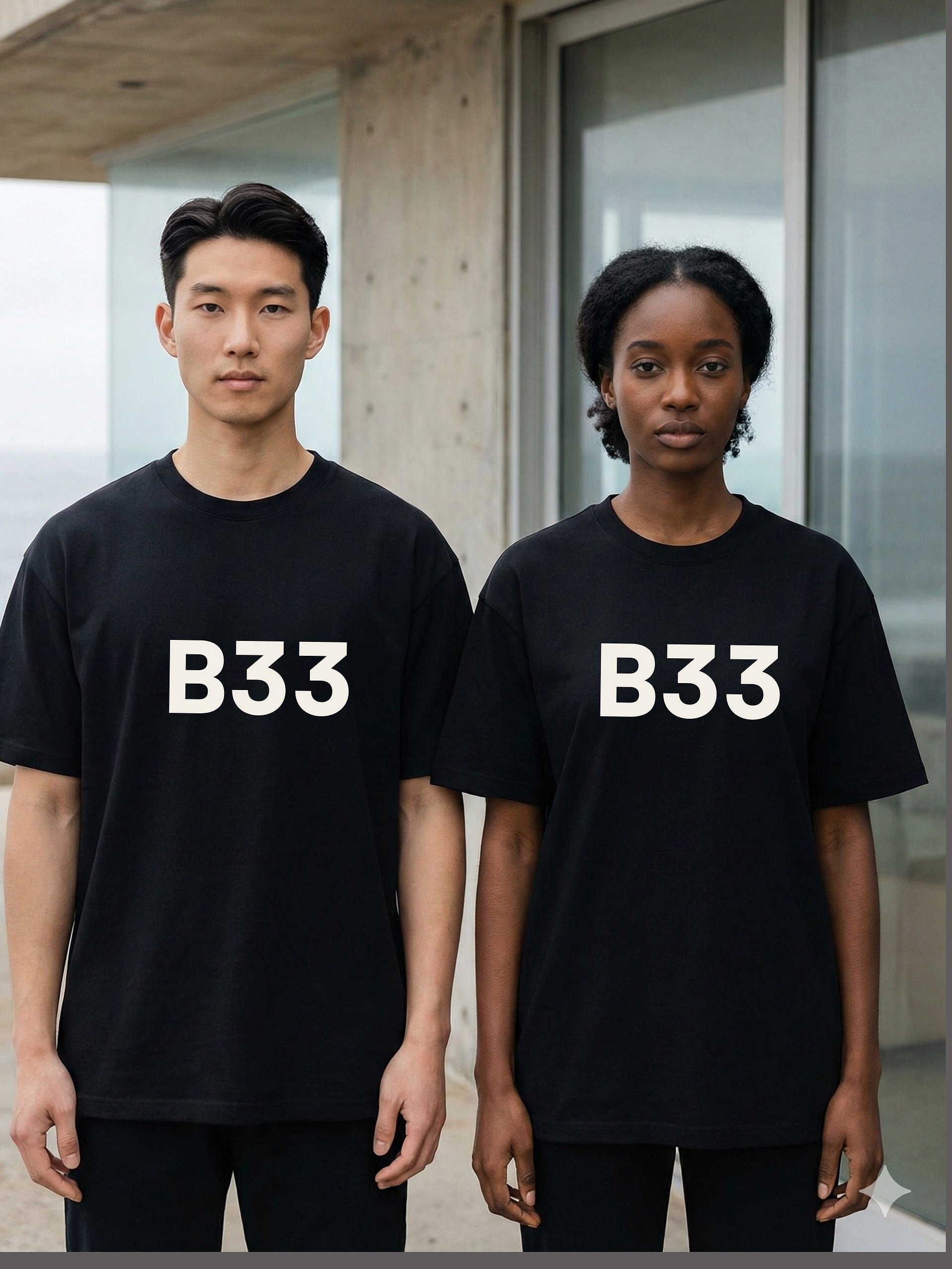 B33 Logo T-Shirt — Core Identity Edition product image (2)