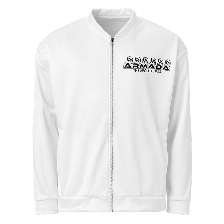 Armada Skull All-White Bomber Jacket product image (1)