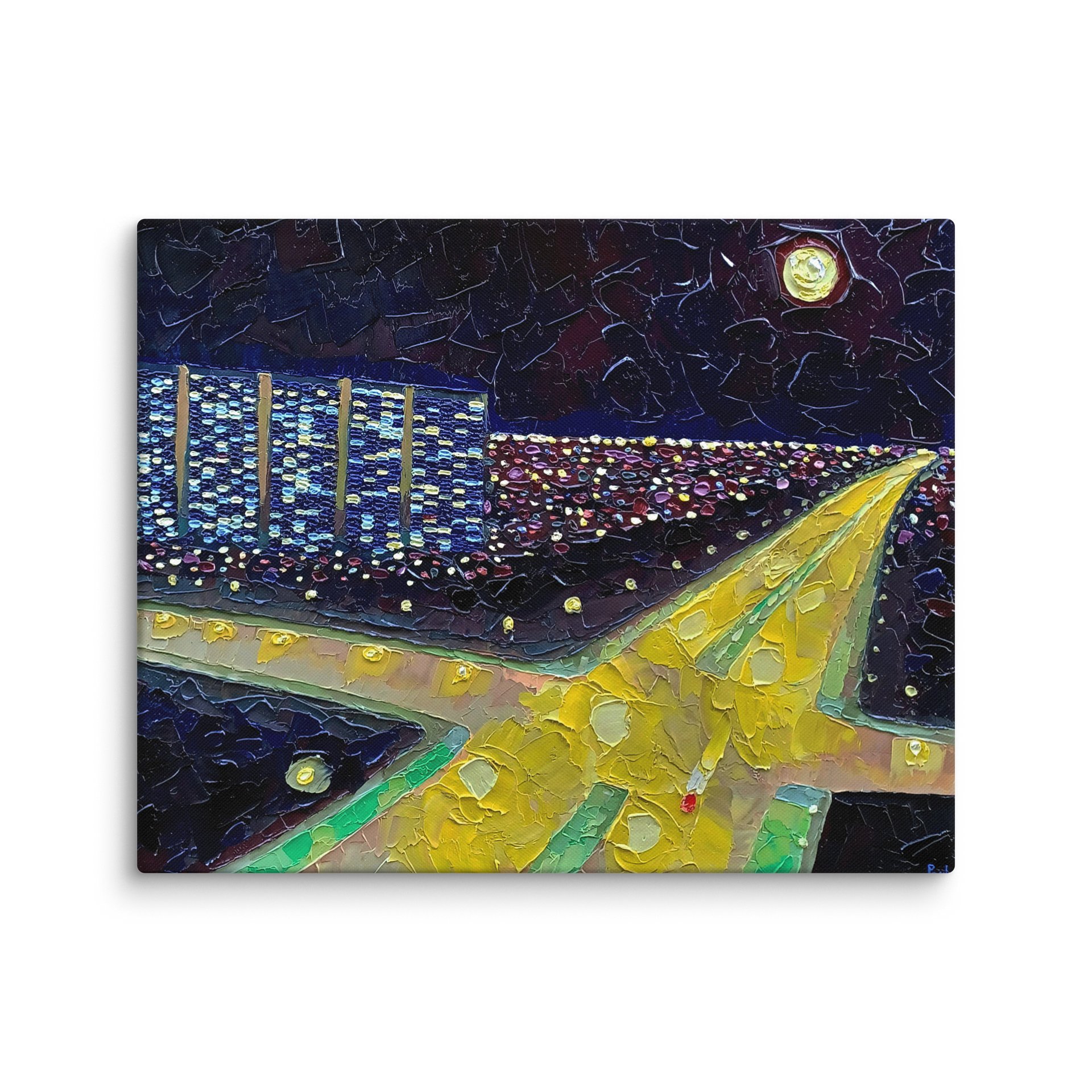 The Vein Of The City Canvas Print product image (5)