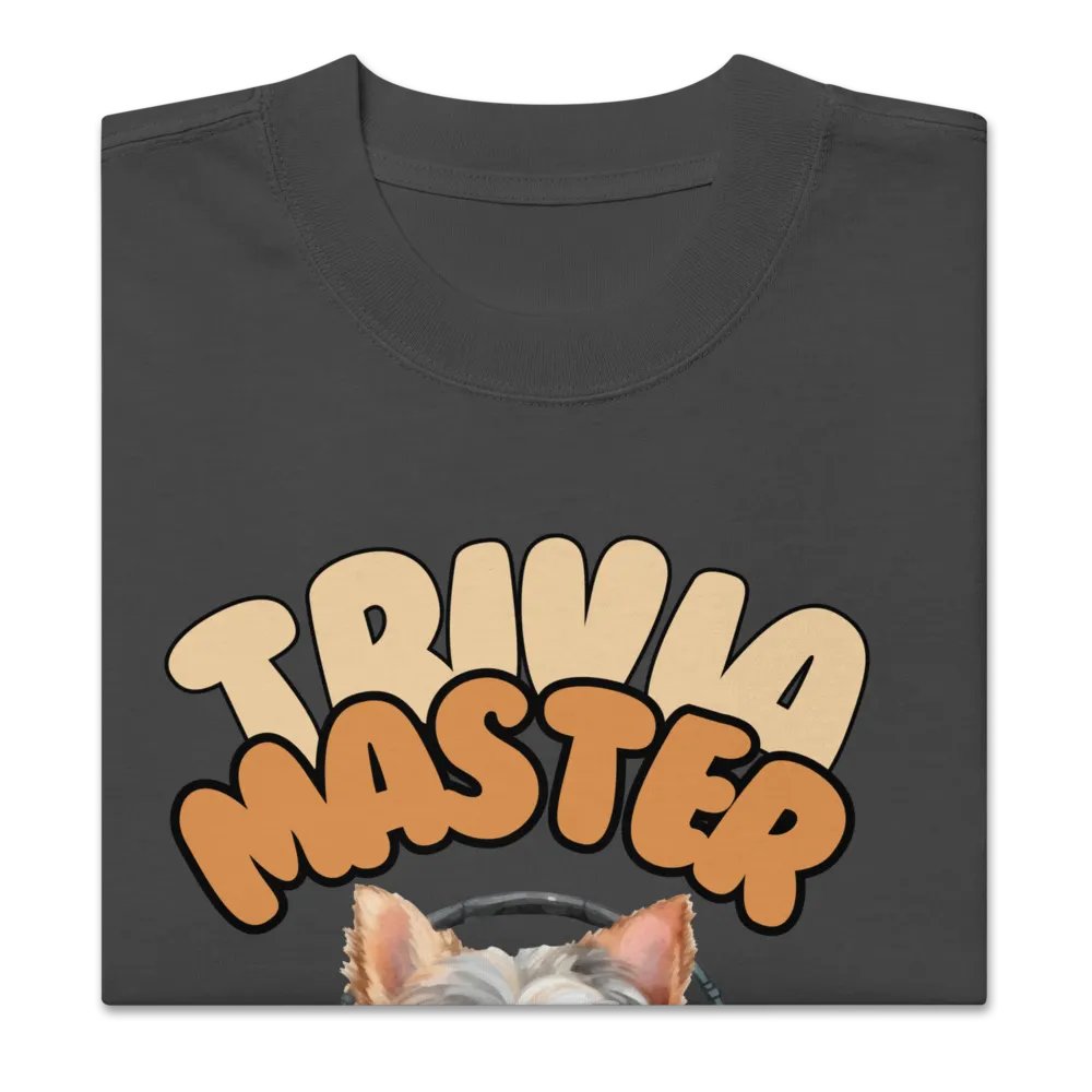 Yorkie Trivia Master Faded T-Shirt product image (10)
