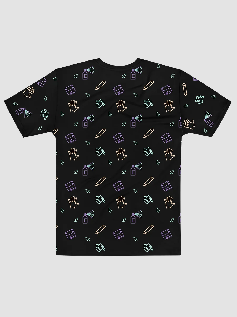 Computer Lab pattern unisex t-shirt product image (5)