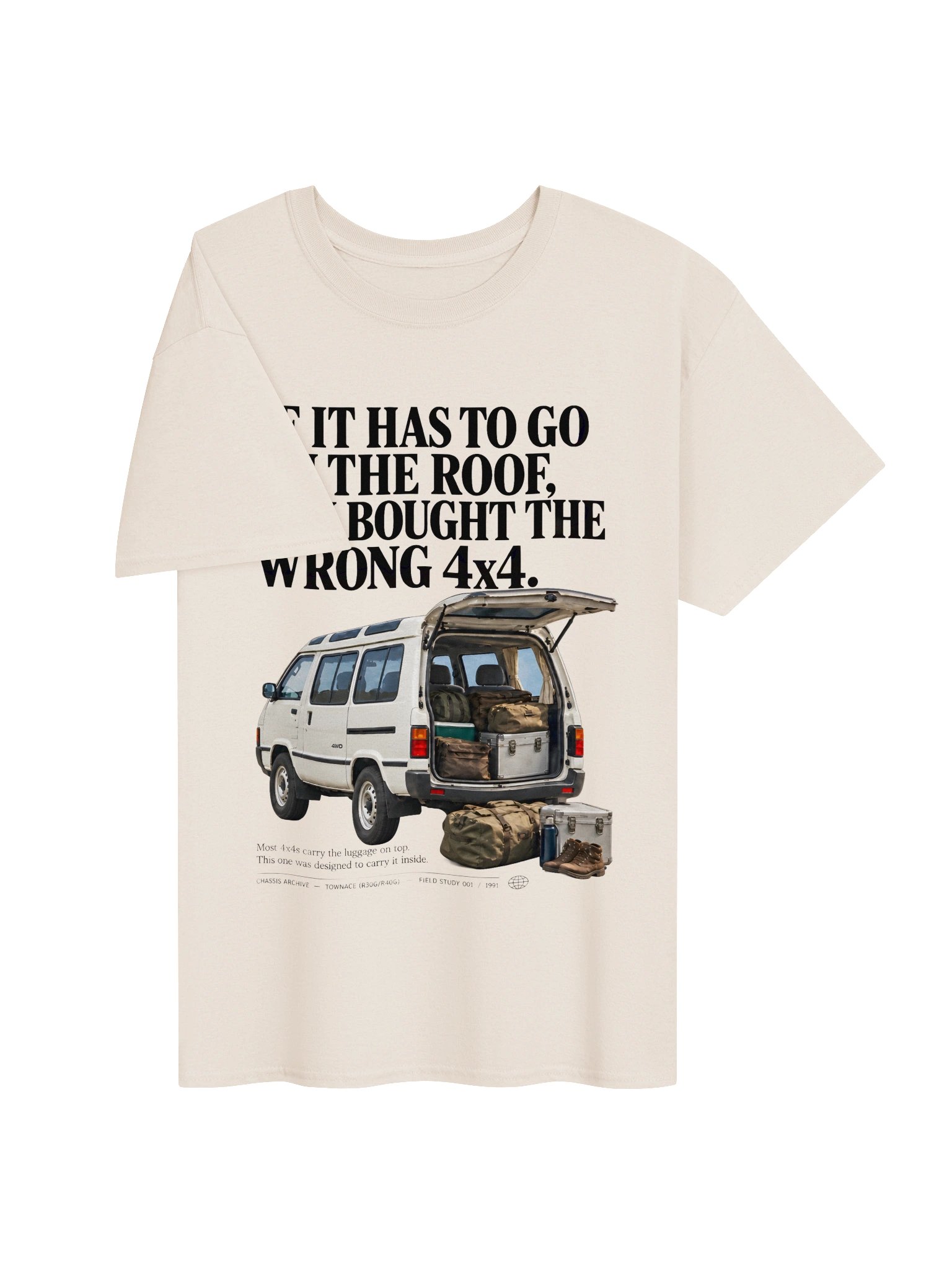 Wrong 4x4: 1991 Toyota TownAce 4WD Tee product image (23)