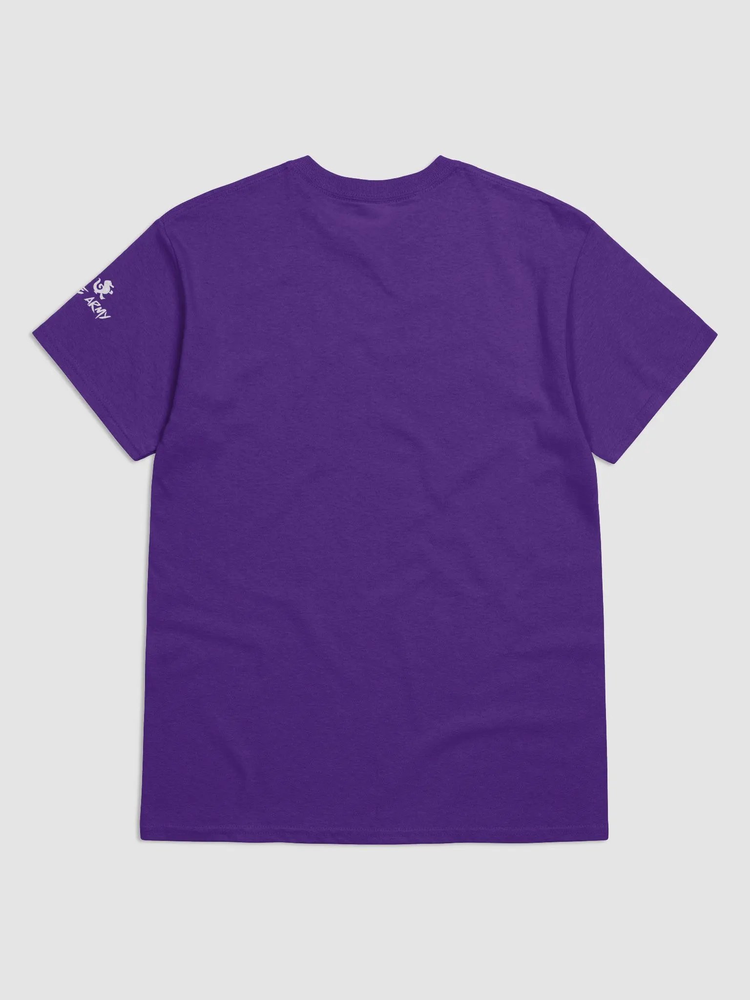#BrianStrong On Front Edition - Purple For Pancreatic Cancer - Reptile Army Tee product image (2)