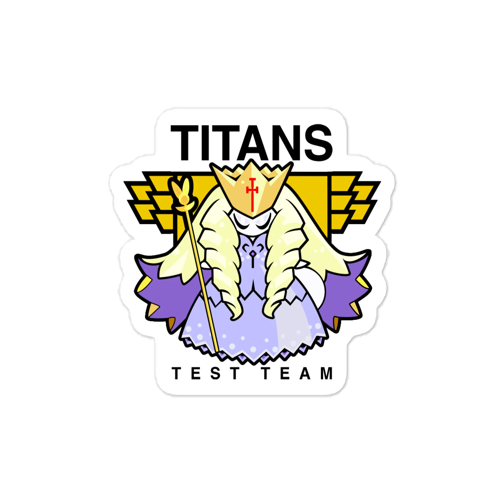 Titans Test Team - Queenly Sticker product image (1)
