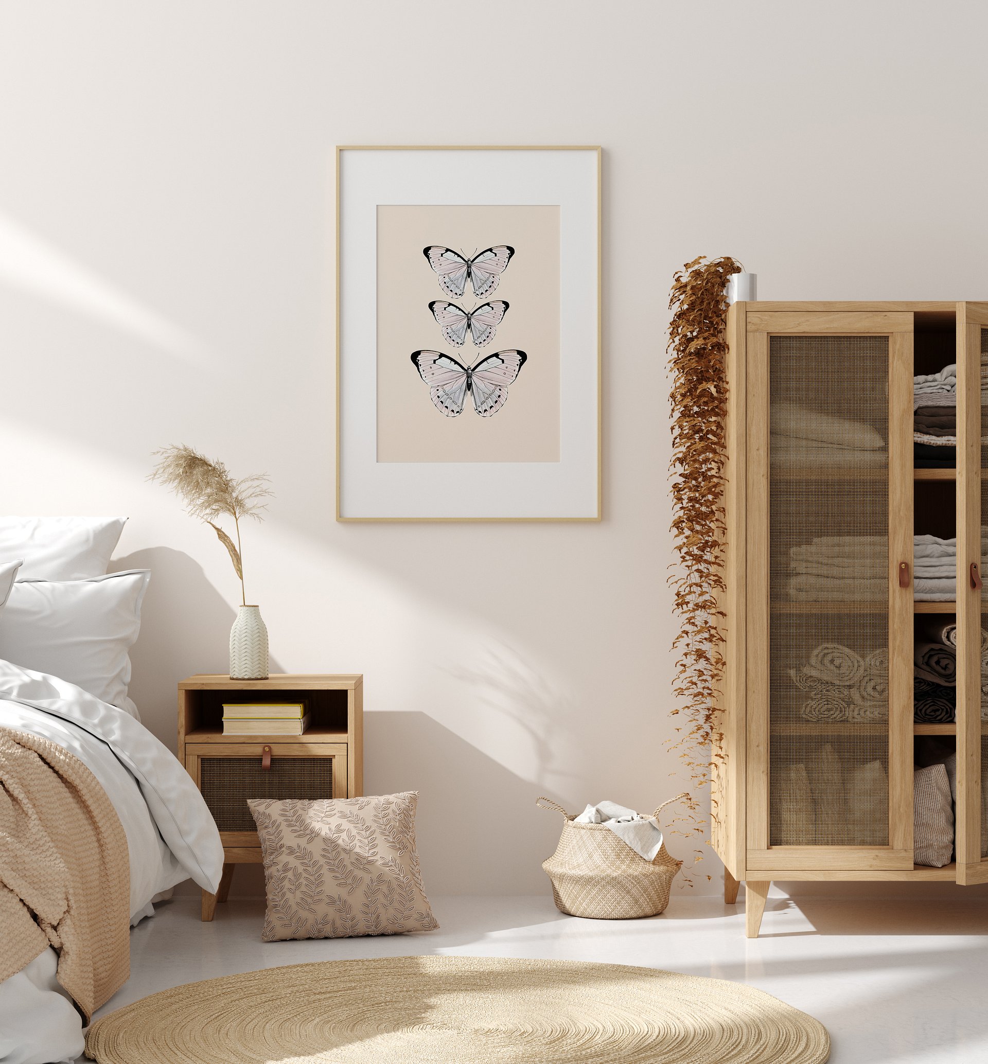 Butterfly Trio Matte Poster product image (37)