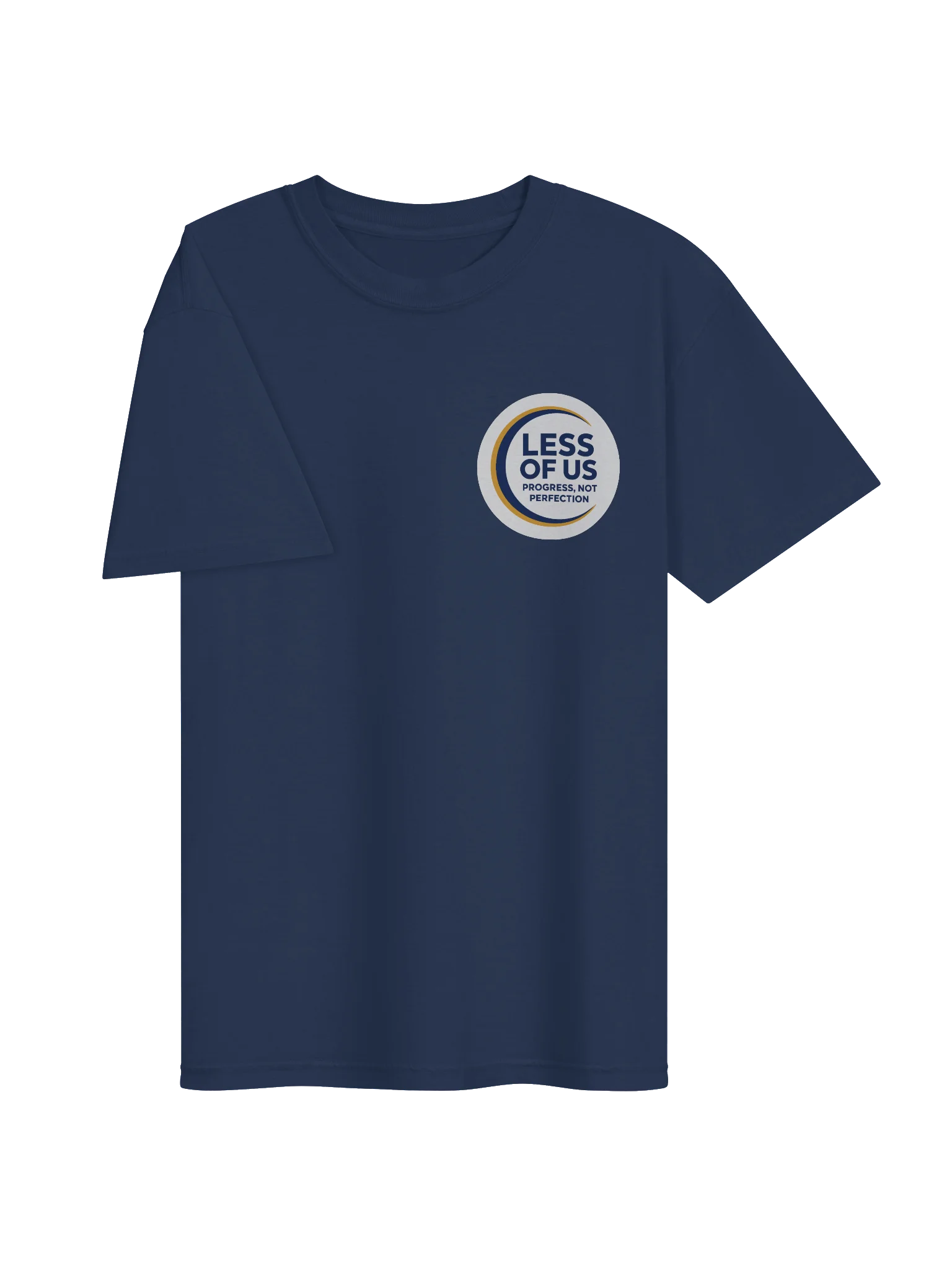 Progress, Not Perfection Badge Tee — Less of Us product image (3)