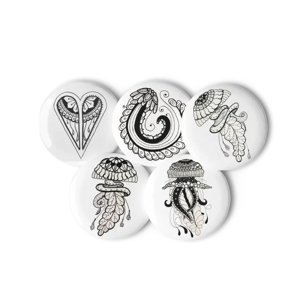 ElegantJellyfishPinButtonSet product image (11)