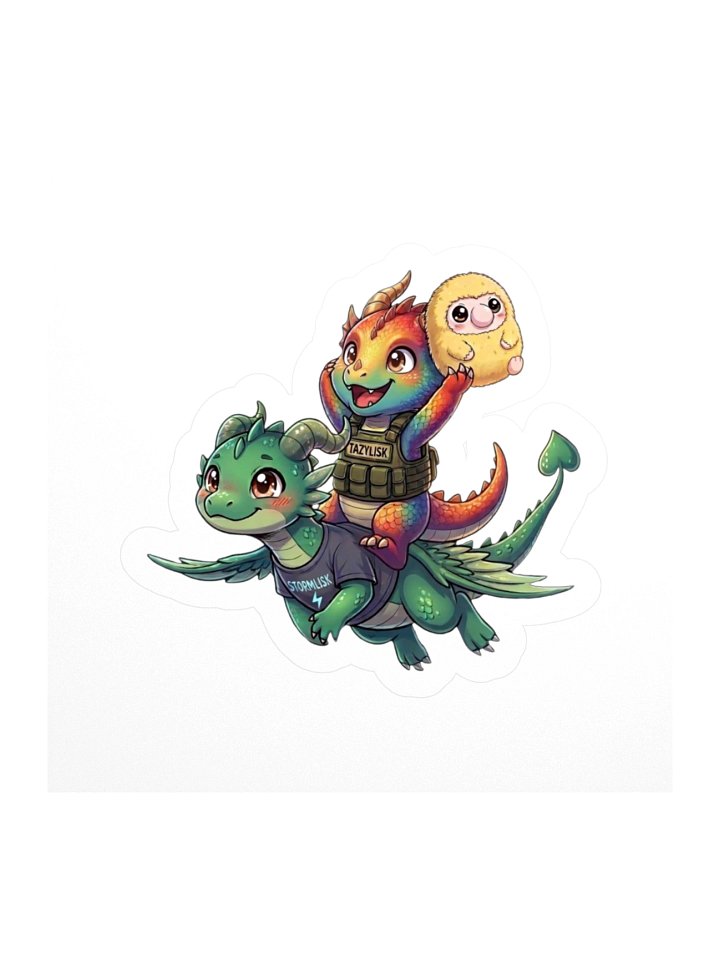 Lisk and friends sticker product image (1)