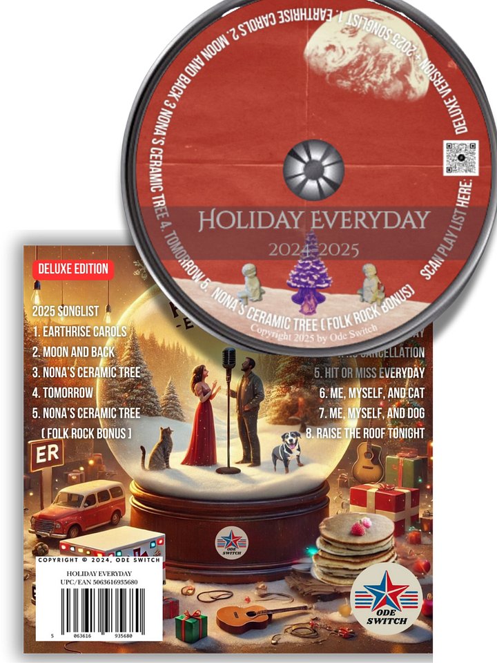 Holiday Everyday Deluxe CD Album: Apollo 8 & Nona’s Stories product image (2)