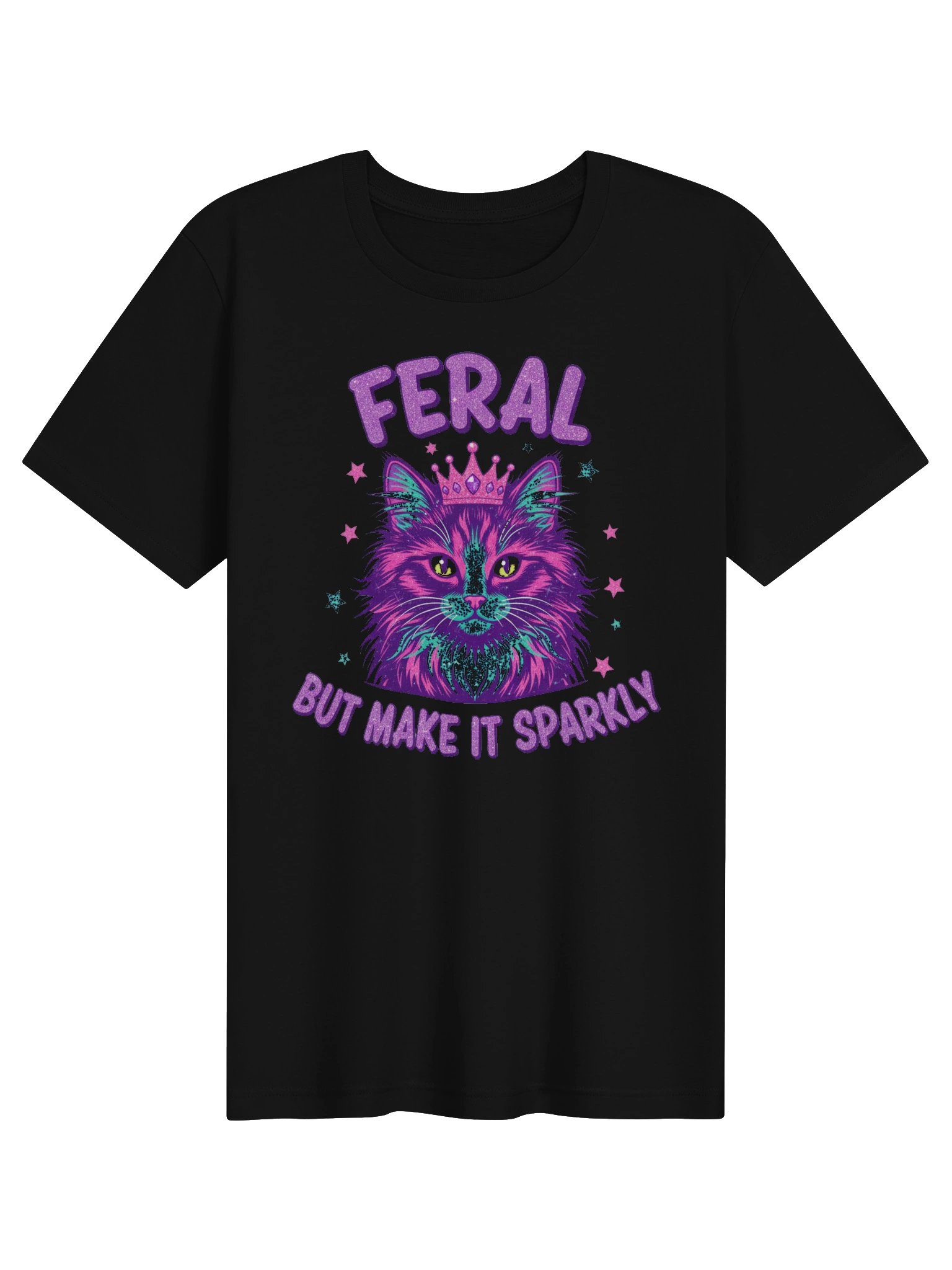 Feral But Make It Sparkly Tee product image (1)