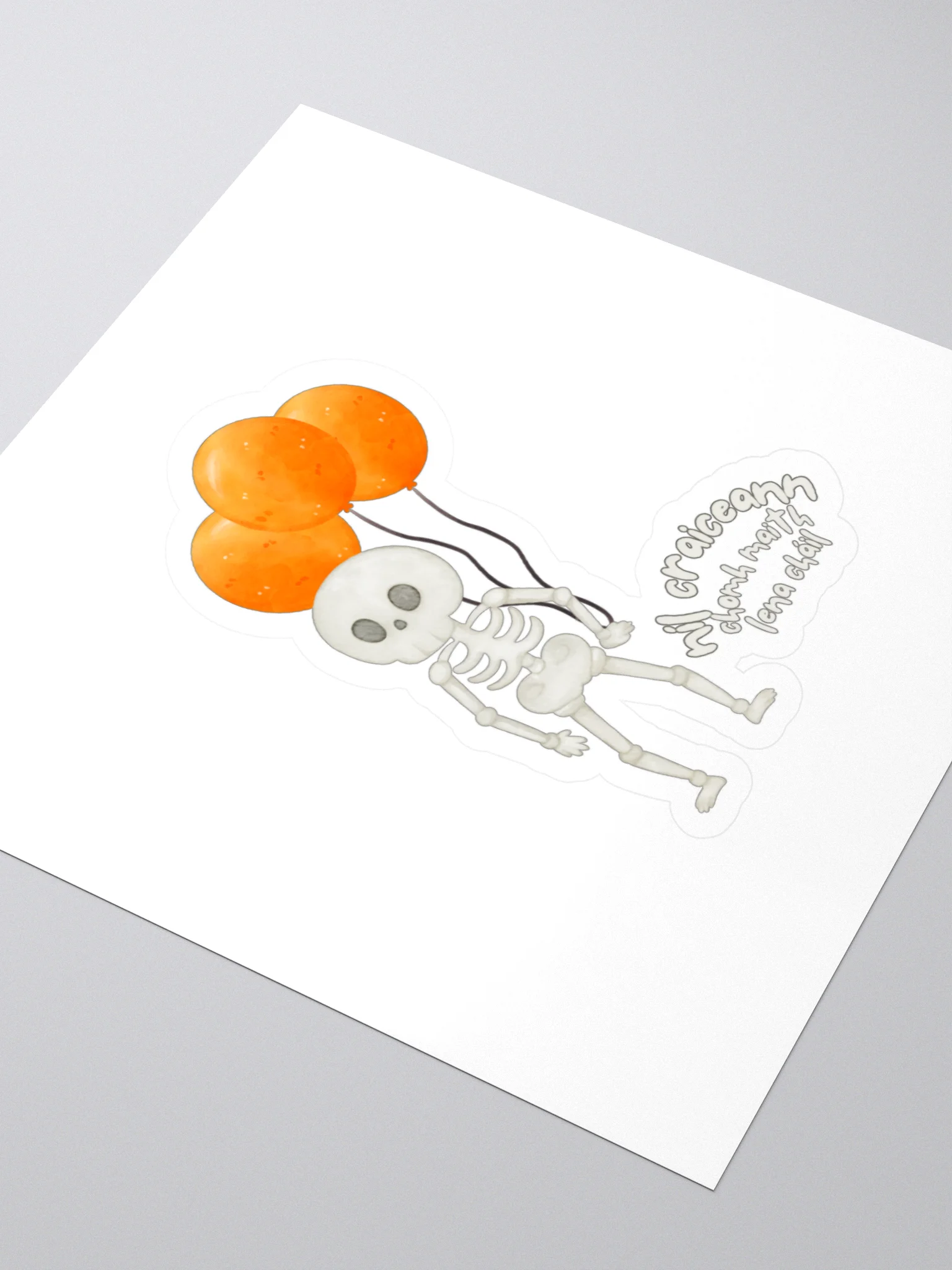 Níl Craiceann Chomh Maith Lena Cháil Sticker product image (3)