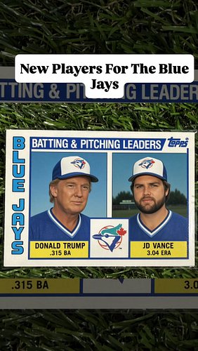 New Players For The Blue Jays.

#reels #explorepage #comedy #trump #baseball