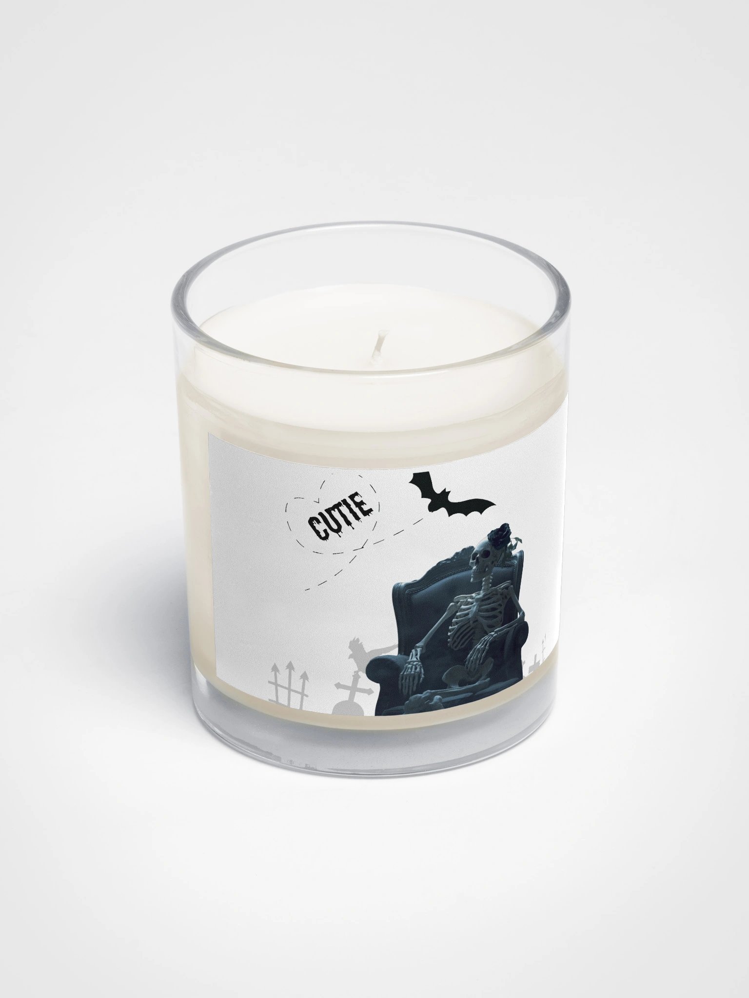 Gothic Skeleton Throne Candle product image (2)