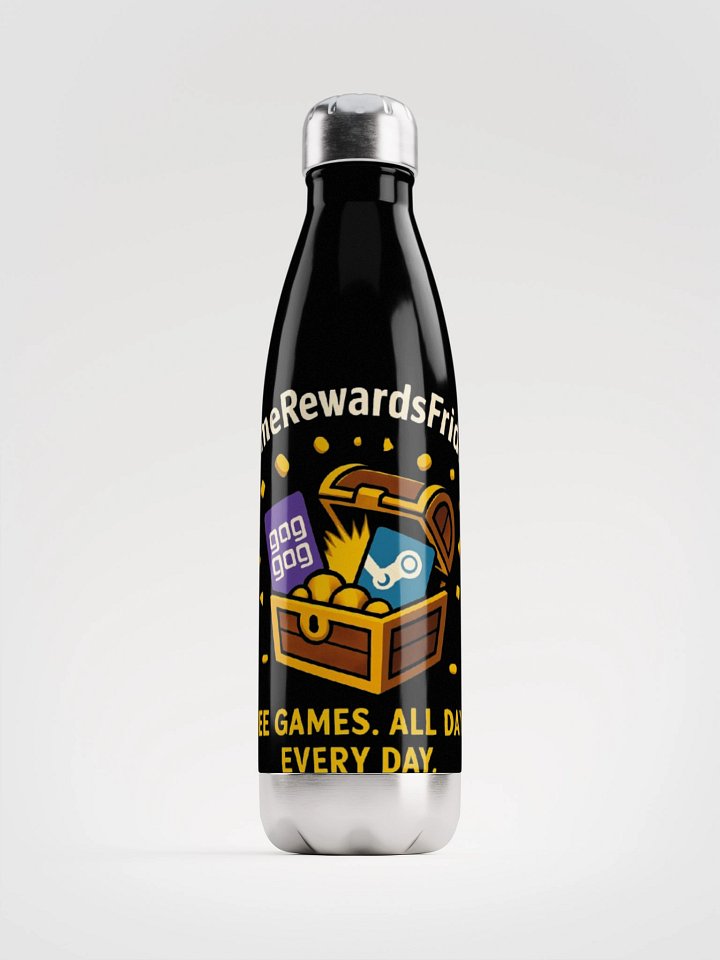 someRewardsFriday Treasure Stainless Steel Bottle product image (1)