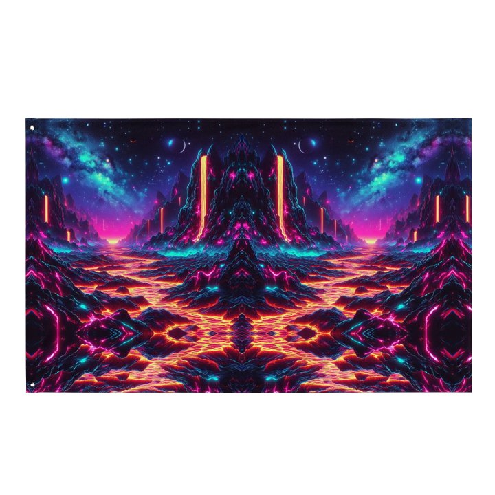 LAVA RIVER flag product image (1)