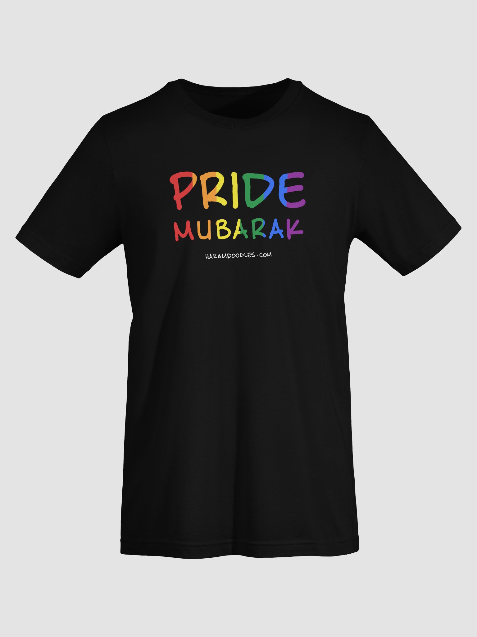 Pride Mubarak Rainbow Flag Supersoft T-Shirt product image (7)