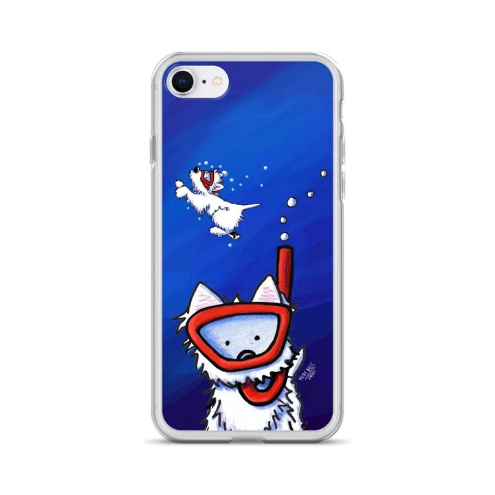 Underwater Pups iPhone® Clear Case product image (1)