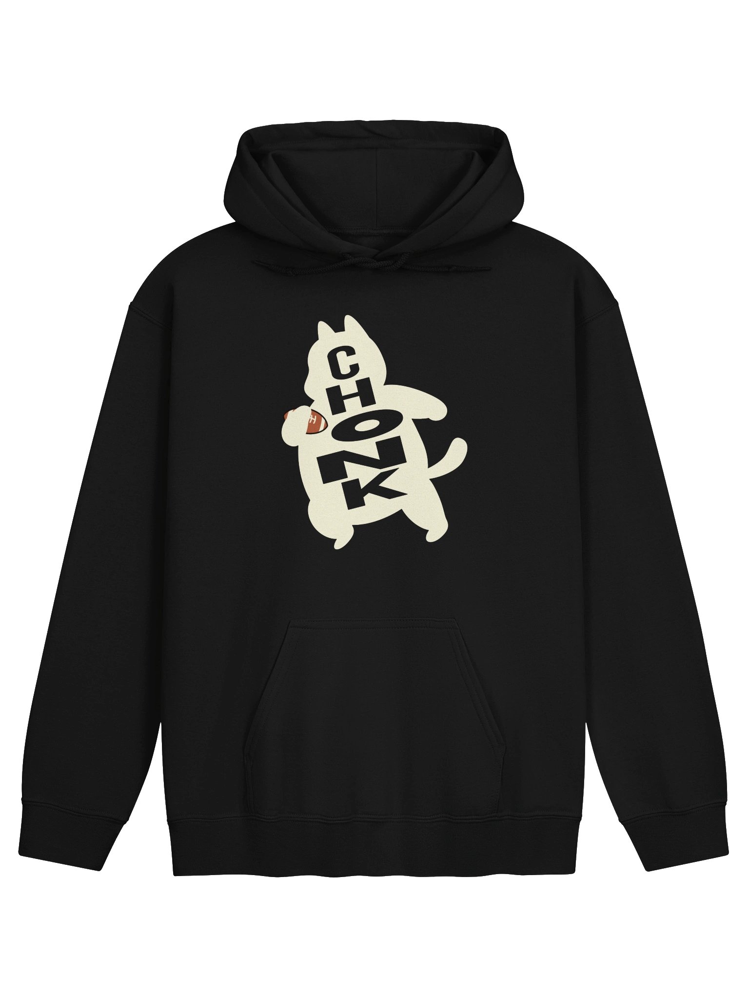 American Football Chonk Cat 1 - Unisex Adult Hoodie product image (4)