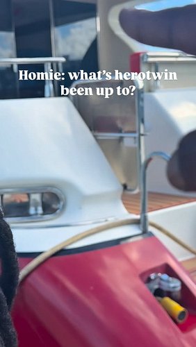 Aye #herotwin what the move?  Well…
#foryou #reels #yachtlife #ThebassmintSociety
@herotwinfizz @dizzy_mcfly @jrocket_9