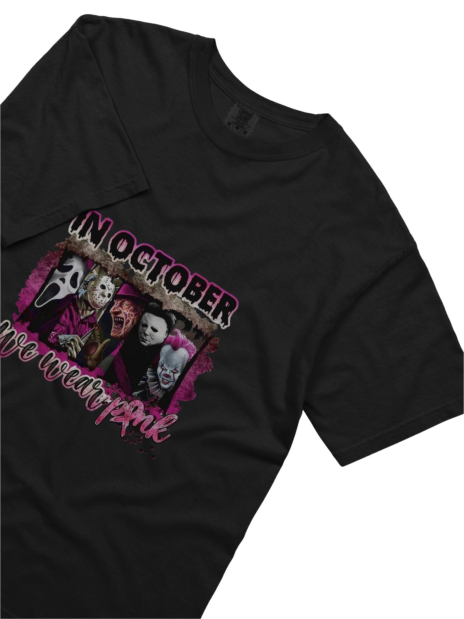 Horror Pink October T-Shirt product image (51)