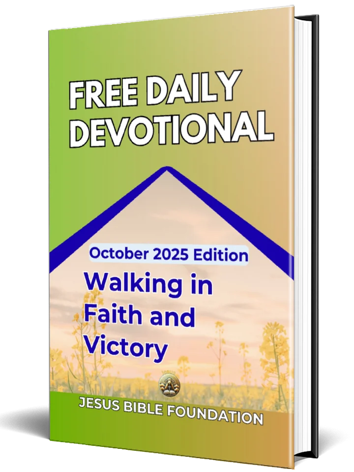 Free Daily Devotional October 2025 Edition: Walking in Faith and Victory product image (1)
