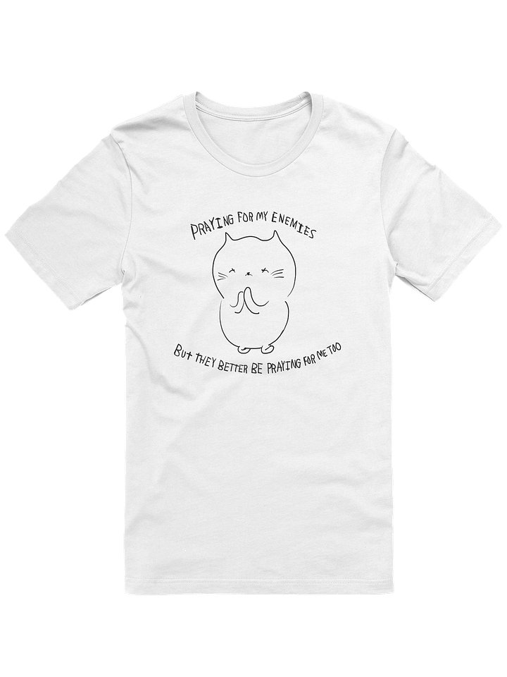 Praying for my enemies Statement Tee product image (1)