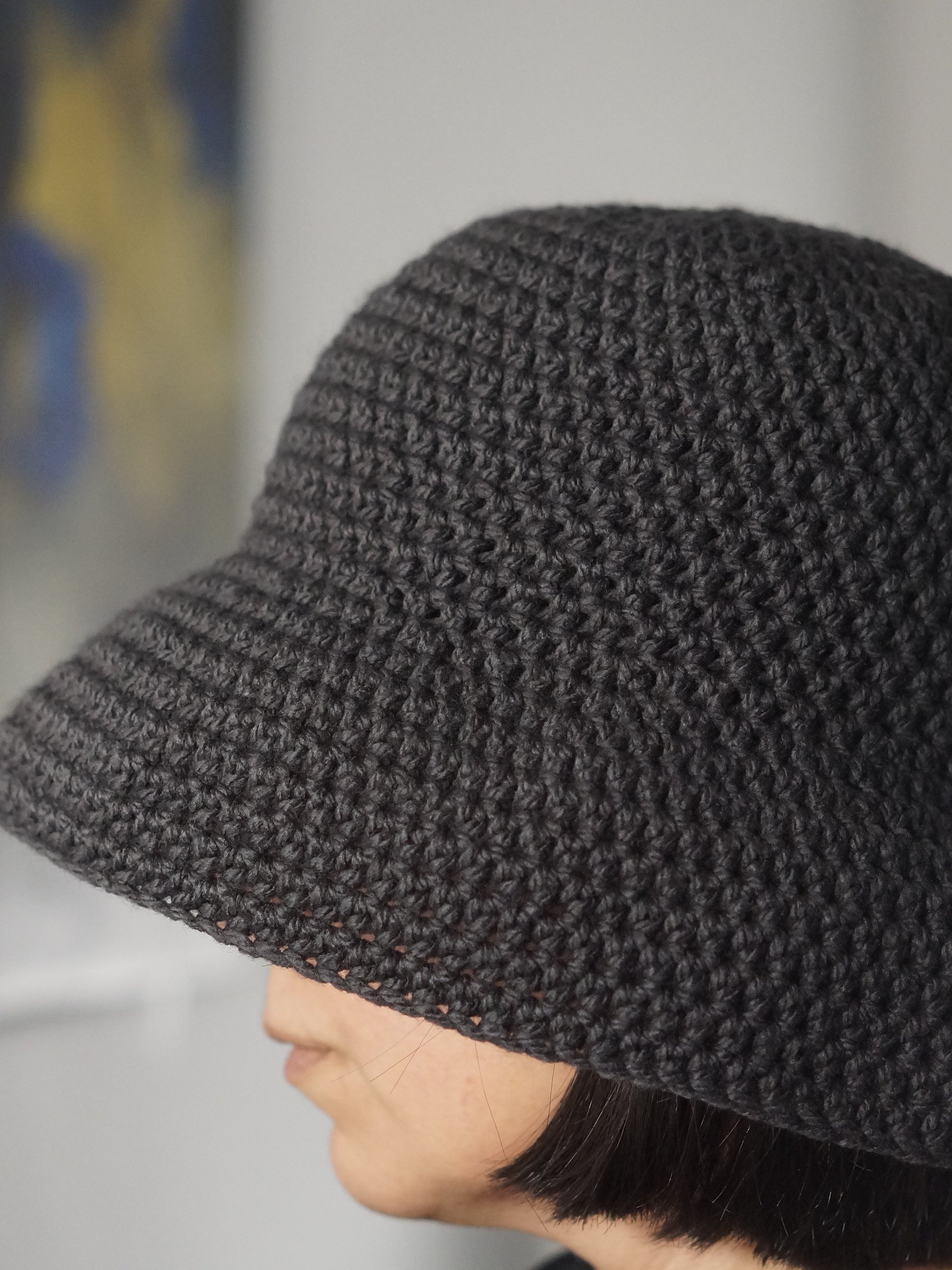 Chic summer hat Crochet pattern product image (1)