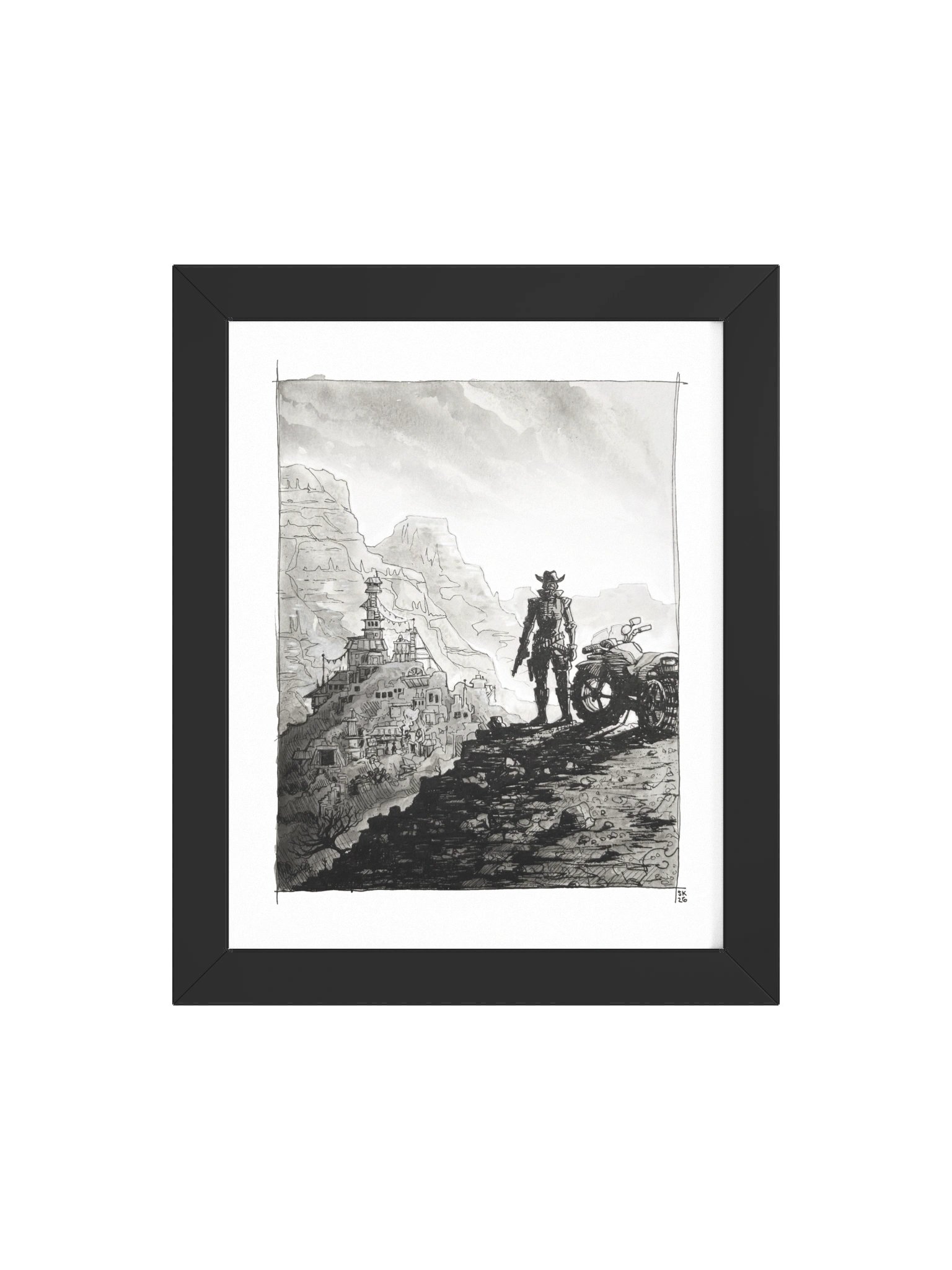 The Junkers | Concept Art Framed Print product image (4)