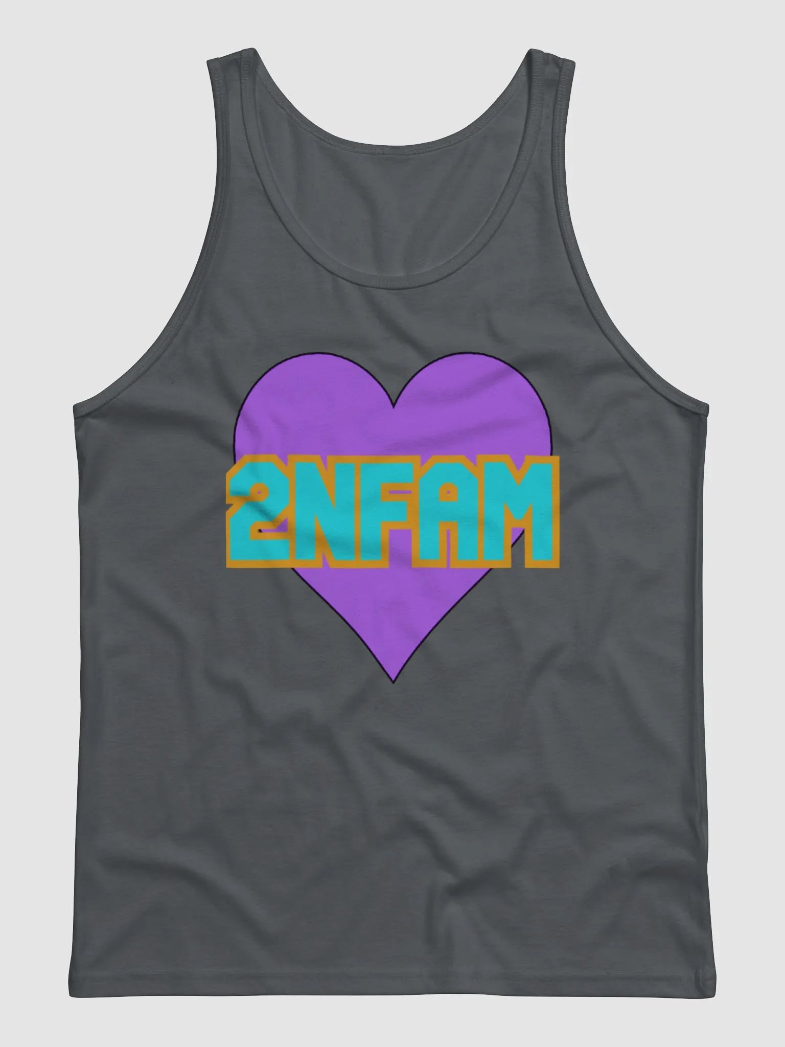 2NFAM Heart Tank Top - Unisex product image (1)