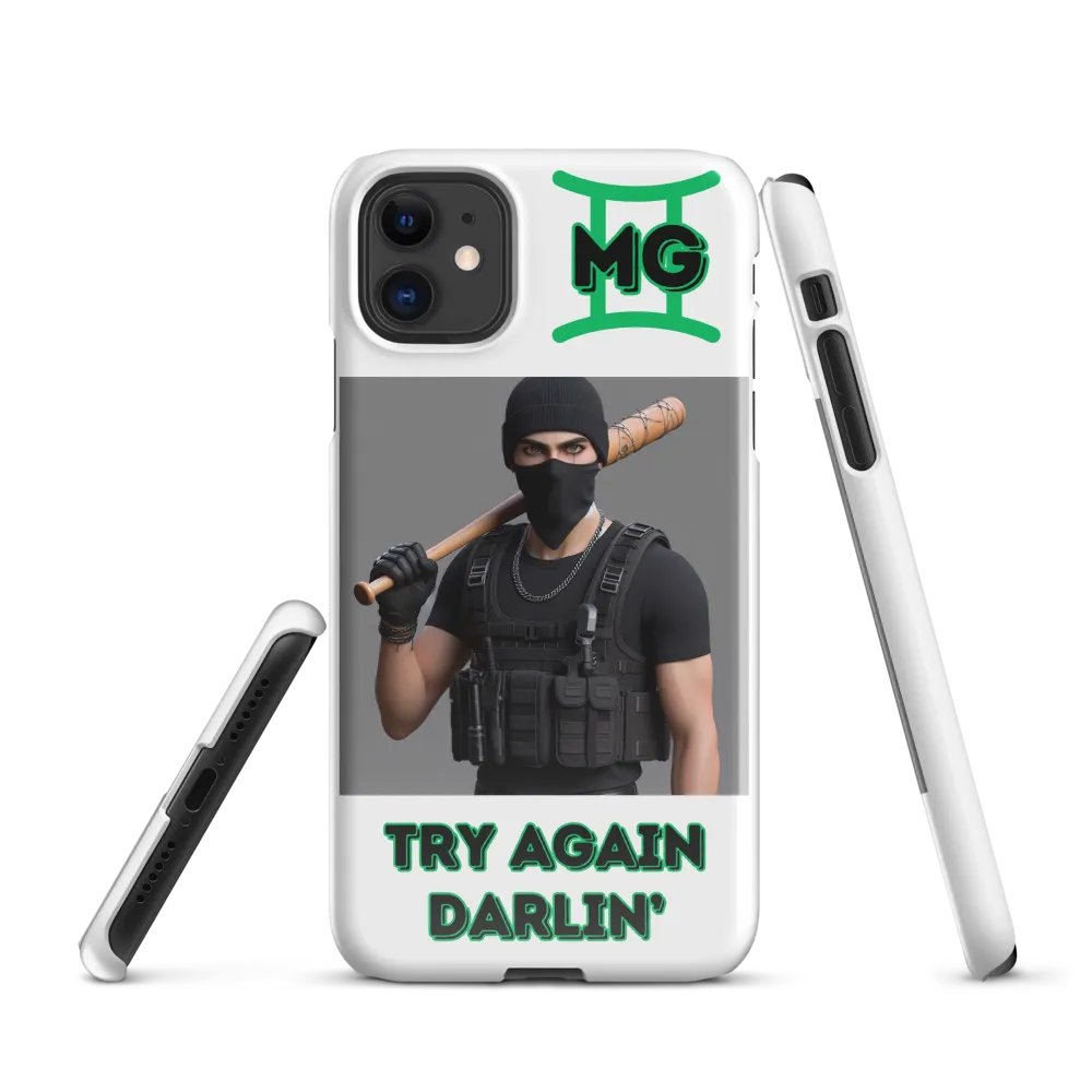 MG try again iPhone® Snap Case product image (1)